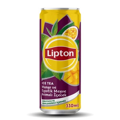 Lipton Ice Tea Mango Aromalı Soğuk Çay 6 x 330 ml