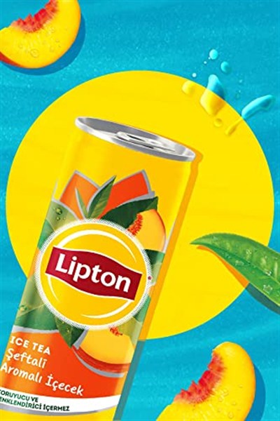 Lipton Ice Tea Şeftali Kutu 330 ml