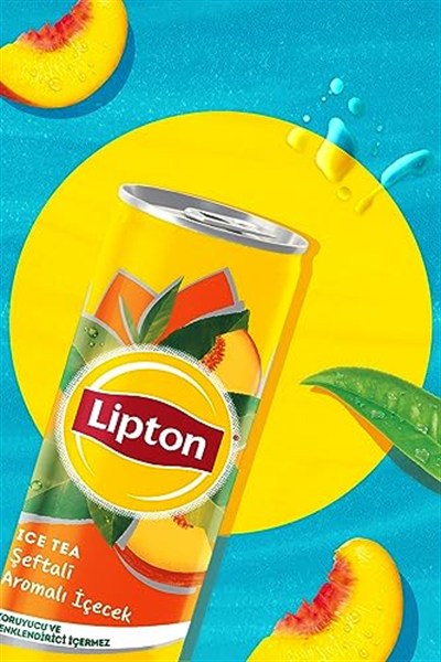 Lipton Ice Tea Şeftali Kutu 6x330 ml