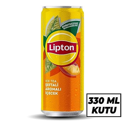 Lipton Ice Tea Şeftali Kutu 6x330 ml