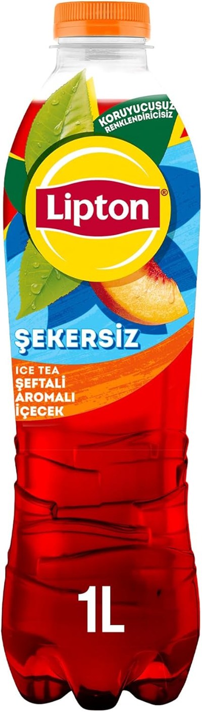 Lipton Ice Tea Şekersiz Şeftali Şekersiz İçecek 1000 ml