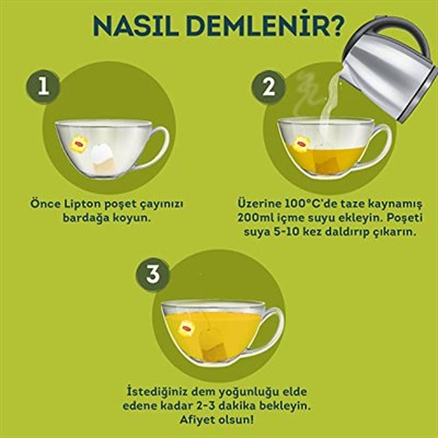 Lipton Ihlamur Bitki Meyve Çayı, 20li