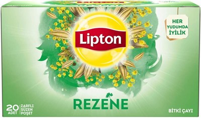 Lipton Rezene Bitki Meyve Çayı, 20li