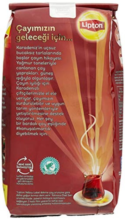 Lipton Siyah İnci Extra Dem Dökme Çay 500 Gr (2 paketi)