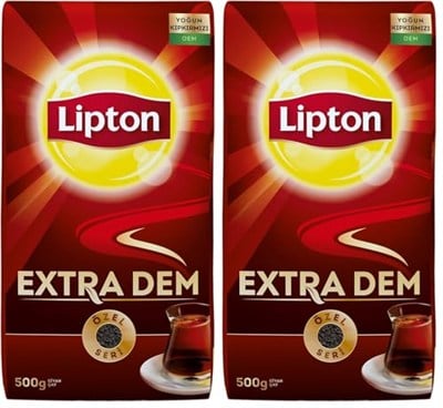Lipton Siyah İnci Extra Dem Dökme Çay 500 Gr (2 paketi)