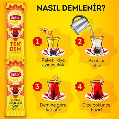 Lipton Tek Dem Anında Demleme Çay