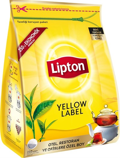 Lipton Yellow Label 250li Demlik Poşet Çay