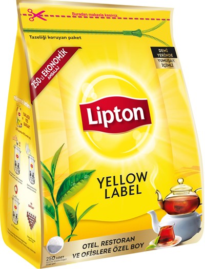 Lipton Yellow Label 250li Demlik Poşet Çay