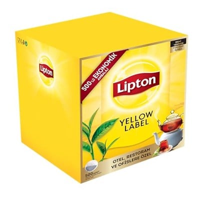 Lipton Yellow Label 500lü Demlik Poşet Çay