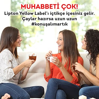 Lipton Yellow Label Demlik Poşet Çay, 100lü, 320g