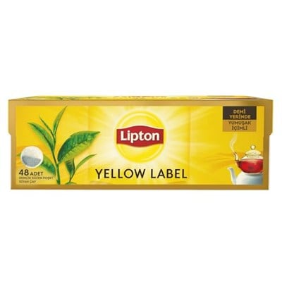 Lipton Yellow Label Demlik Poşet Çay 48li Paket