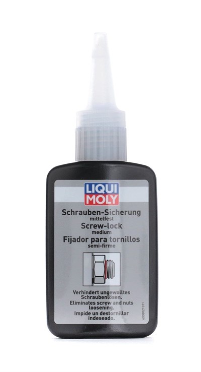 Liqui Moly Orta Mukavemetli Diş Kilitleyicisi 50 g Otomotiv Bakım Ürünü - Seçenekler: 10 g, 50 g