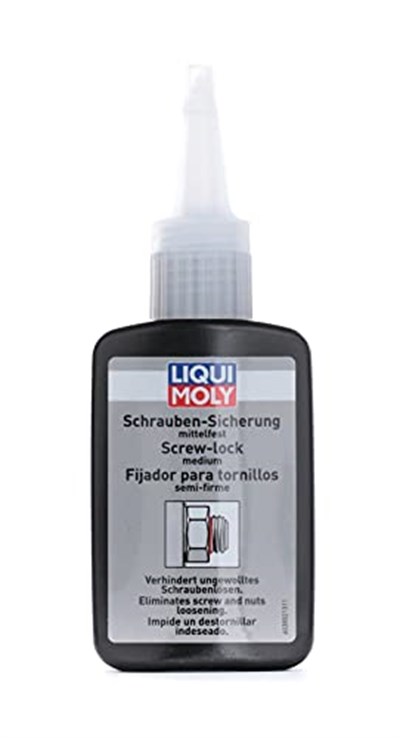 Liqui Moly Orta Mukavemetli Diş Kilitleyicisi 50 g Otomotiv Bakım Ürünü - Seçenekler: 10 g, 50 g