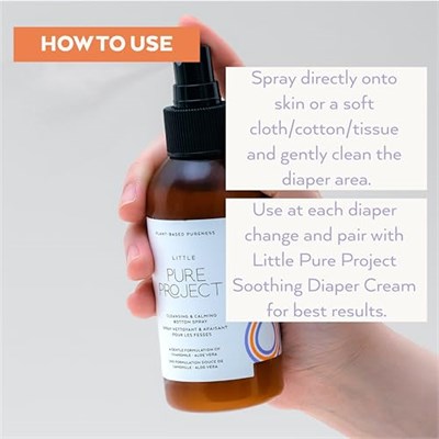 Little Pure Project Temizleyici ve Yatıştırıcı Popo Spreyi 150 ml