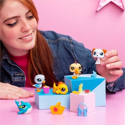 Littlest Pet Shop Minişler 5li Figür Seti S1 - Minişler Tatilde