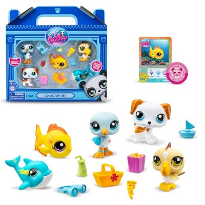 Littlest Pet Shop Minişler 5li Figür Seti S1 - Minişler Tatilde