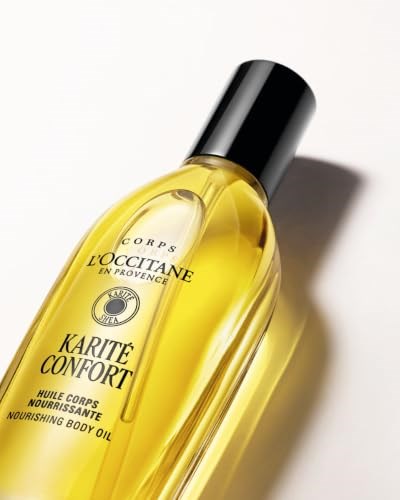 LOccitane Shea Vücut Bakım Yağı, Shea ve Hint Yağı İçeren Besleyici, 100 ml
