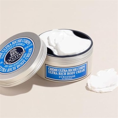 LOCCITANE Ultra Zengin Vücut Kremi: Besleyici, Konfor, Hassas cilt yaşları 3+, Zengin Vücut Kremi,%25 Shea Yağı