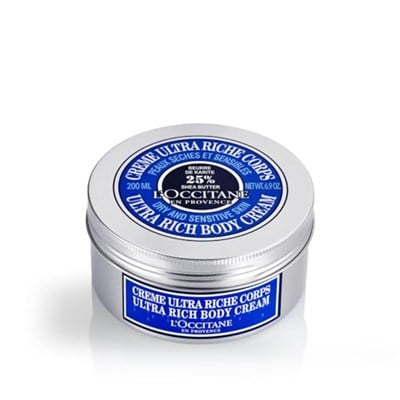 LOCCITANE Ultra Zengin Vücut Kremi: Besleyici, Konfor, Hassas cilt yaşları 3+, Zengin Vücut Kremi,%25 Shea Yağı