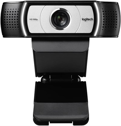 Logitech C930 HD Webcam (1080p ve USB Bağlantısı) Siyah/Gümüş Rengi - Seçenekler: şık, minimalist, modern, 4K web kamerası, profesyonel...