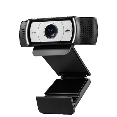 Logitech C930 HD Webcam (1080p ve USB Bağlantısı) Siyah/Gümüş Rengi - Seçenekler: şık, minimalist, modern, 4K web kamerası, profesyonel...