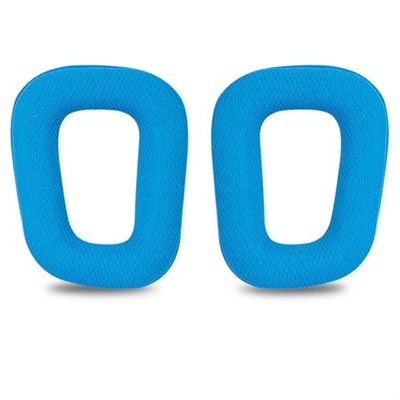 Logitech G430, G930, G35, F450, G432, G332 Kulaklıklar, Kulak Kılıfları için Yedek Kulak Pedleri (Mesh Kumaş/Mavi)