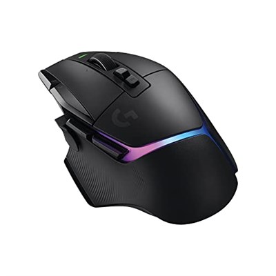 Logitech G502 X PLUS LIGHTSPEED Kablosuz Oyun Mouseu, LIGHTSYNC RGB Aydınlatma, LIGHTFORCE Hibrit Anahtarlı Optik Mouse, HERO 25K Oyun Sensörü, MacOS, Windows ve PC ile Uyumlu, Siyah