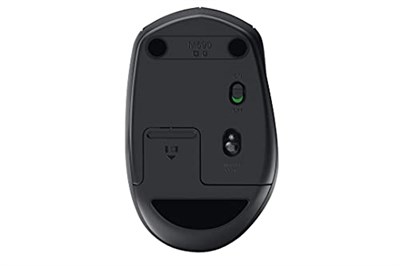 Logitech M705 Marathon Kablosuz Mouse, 1.000 DPI Optik İzleme, Unifying Alıcı, Yüksek Hızlı Kaydırma, 3 Yıl Pil Ömrü, 10 m Kullanım Mesafesi, Siyah