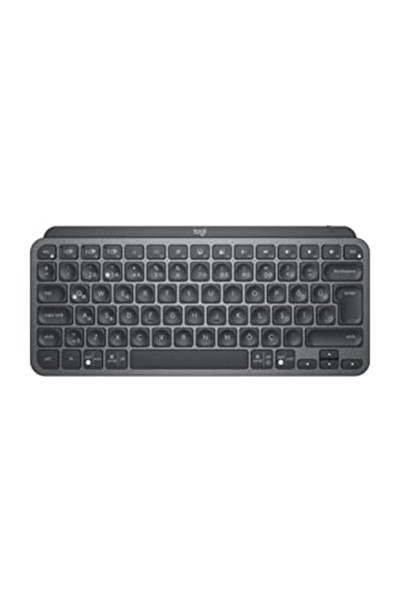 Logitech, Mx Keys Mini Minimalist Kablosuz Aydınlatmalı Klavye, Kompakt, Bluetooth, Performans, Çoklu Cihaz Özellikli, 5 Ay Pil Ömrü, Türkçe Q Klavye, 920-010504, Siyah