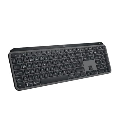 Logitech MX Keys S Kablosuz Klavye, Düşük Profil, Akıcı Hassas Sessiz Yazma, Programlanabilir Tuşlar, Arkadan Aydınlatma, Bluetooth, USB C Şarj Edilebilir, Siyah