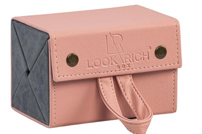 Look Rich El Yapımı Deri 4lü Gözlük Taşıma Ve Saklama Çantası- Pudra