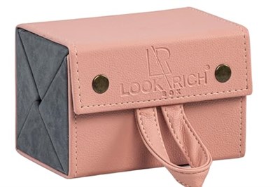 Look Rich El Yapımı Deri 4lü Gözlük Taşıma Ve Saklama Çantası- Pudra