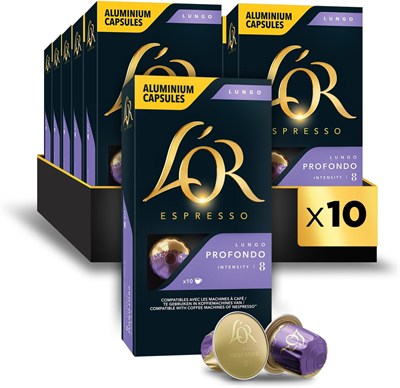 LOR Espresso 08 Lungo Profondo x 10 Paket