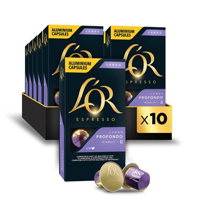 LOR Espresso 08 Lungo Profondo x 10 Paket