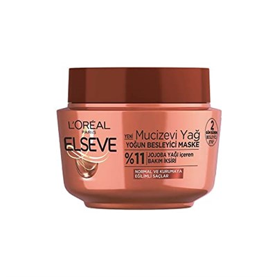 LOréal Paris Elseve Mucizevi Yağ Besleyici Maske (300 ml)