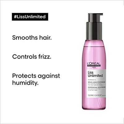 LOréal Professionnel Paris Serie Expert Liss Unlimited Elektriklenme Karşıtı Ve Yoğun Yumuşaklık Veren Yağ 125ml