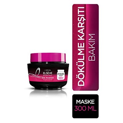 LOreal Paris Elseve Arginine Direnç X3 Dökülme Karşıtı Maske 300 ml