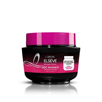 LOreal Paris Elseve Arginine Direnç X3 Dökülme Karşıtı Maske 300 ml