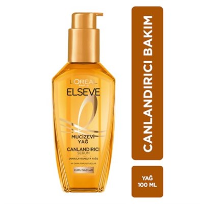 LOreal Paris Elseve Mucizevi Canlandırıcı Bakım Yağı 100 ml