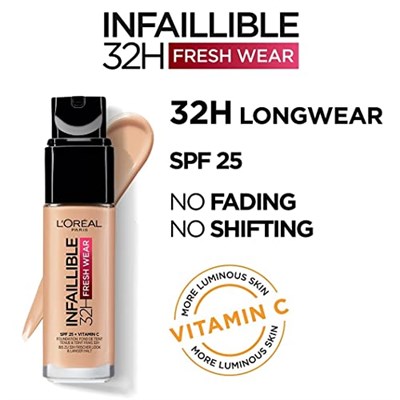 LOreal Paris Infaillible 32H Fondöten 140 Golden Beige, 30 ml