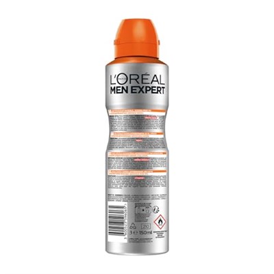 LOreal Paris Men Expert Invincible Anti Perspirant Sprey Deodorant 150 ml