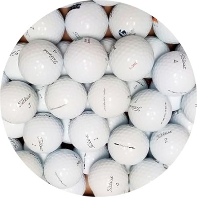 LostGolfBalls Titleist Pro V1 Golf Topu, AAAA Kalite Geri Dönüştürülmüş, 50li Paket