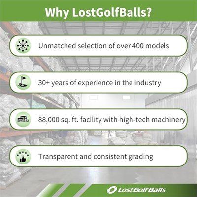LostGolfBalls Titleist Pro V1 Golf Topu, AAAA Kalite Geri Dönüştürülmüş, 50li Paket