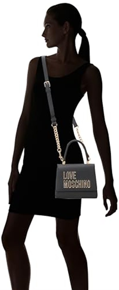 Love Moschino Bayan Jc4024pp1lkd0000 El Çantası, Siyah, Siyah, Ölçü Birimi