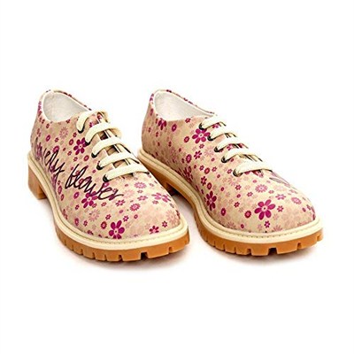 Lovely Flower Oxford Ayakkabı TMK6505