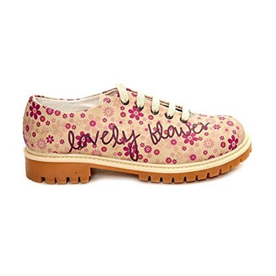 Lovely Flower Oxford Ayakkabı TMK6505