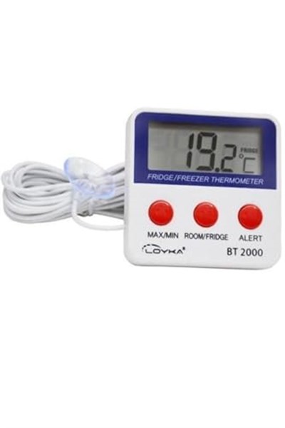 Loyka Bt-2000 Alarmli Ve Miknatisli Buzdolabi Termometresi