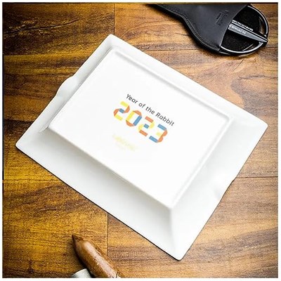 Lubinski 2023 Rabbit Porselen Puro Küllüğü Beyaz/Gold 2li Modern