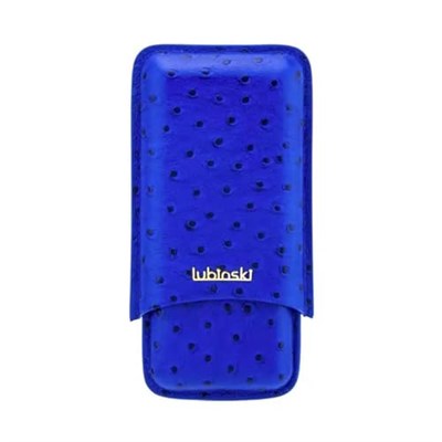 Lubinski Deri Puro Kılıfı Croco Mavi 3lü (60Ring)