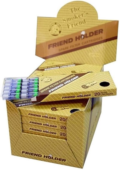 LUBINSKI Friend Holder Sigara Ağızlığı Yedek Filtre 30lu EkoPaket (600adet)(İkame Ürün)